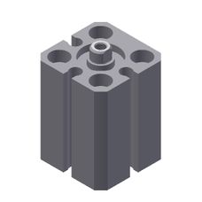 KHZ 12-10-D-A Short Stroke Cylinder